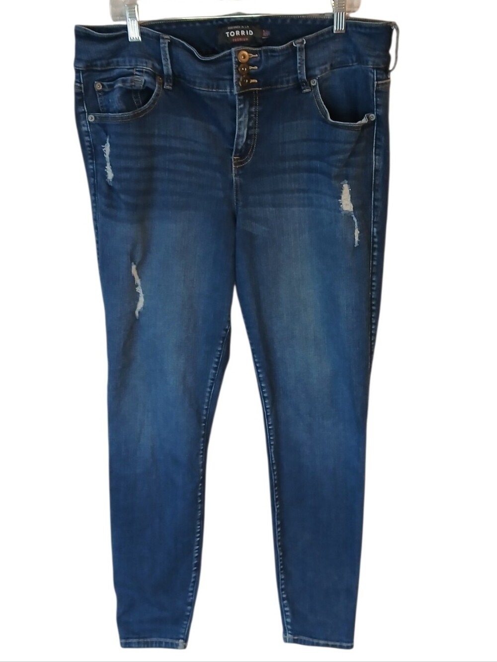 Torrid Distressed Jeggings Size 20T